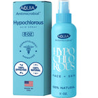 Hypochlorous Acid Spray for Face and Skin; Facial Cleanser | 8oz Face Mist | Antimicrobial Hypochlorous Acid Spray for Skin, Acne, Rash, Eczema, Wound | Topical Facial Cleanser Sprays; Smart Skincare