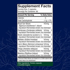 Host Defense Stamets 7, Immune Support, 120 Capsules | 7 Species Blend, Functional Mushroom for Immune Support, 60 Servings