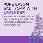 Dr Teal's Epsom Salt Soaking Solution, Soothe & Sleep, Lavender, 3lbs