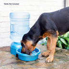 Petmate Big Blue Outdoor Pet Water Bowl, 5 Gallons, Jug not Included