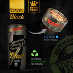 RAW Black Cones King Size 109 mm - 100 Pack of Pre-Rolled Rolling Papers