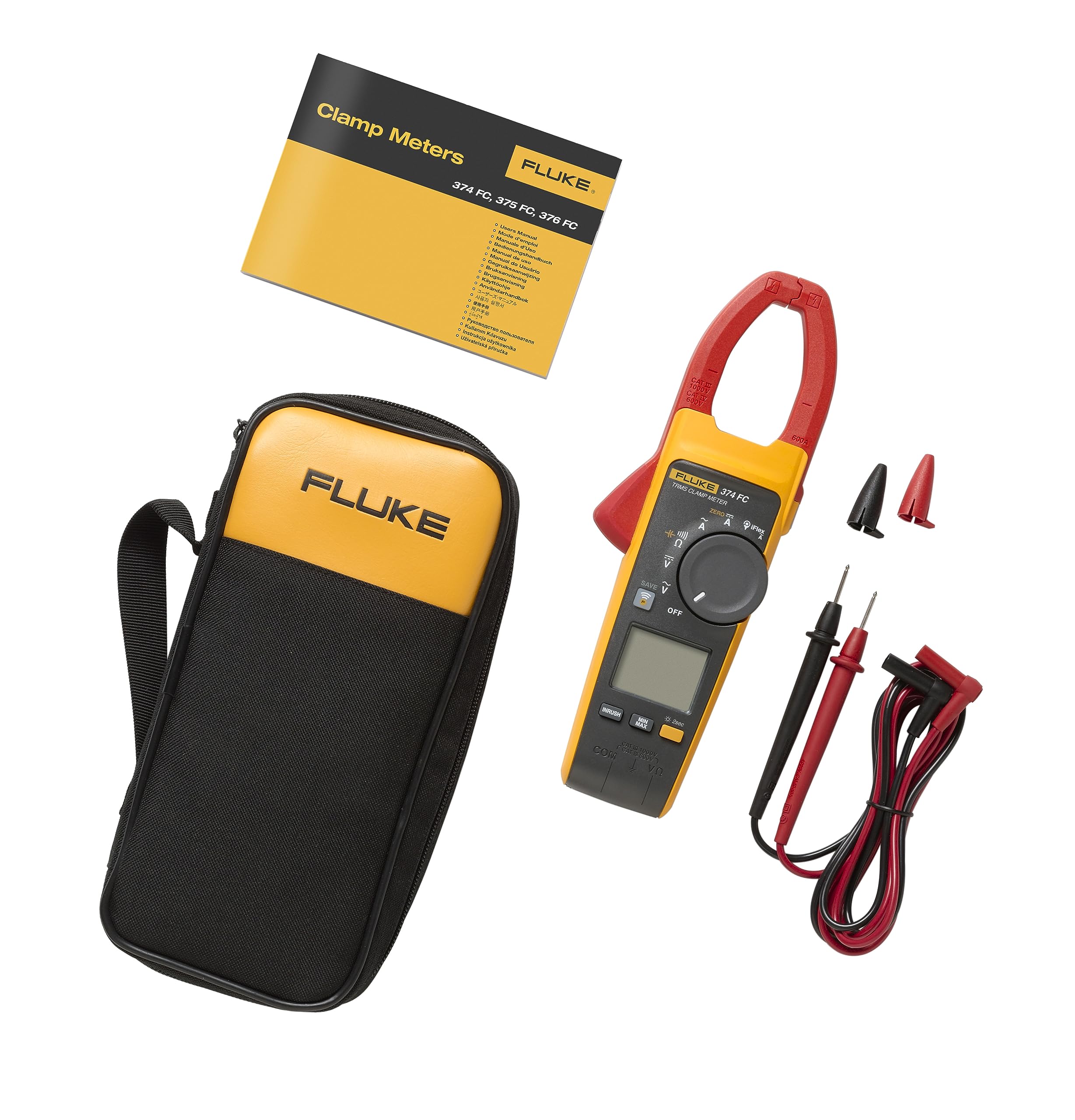 Buy now FLUKE-374 FC 600A Ac/Dc TRMS Wireless Clamp at indiglob india