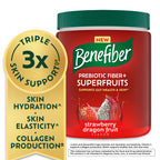 Benefiber Prebiotic Fiber + Superfruits, Strawberry Dragon Fruit, 8.8 oz