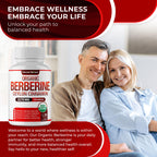 Organic Berberine with Ceylon Cinnamon 2175mg - Premium berberine supplement high purity extract USDA Organic, support immune system, Berberine Plus Complex, Non-GMO Vegan for Men Women 90 Capsules
