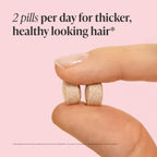 Viviscal Hair Growth Supplements for Women, 60 Tablets, 1 Month | For Thicker & Fuller Hair, Thinning Hair Support, Biotin & Marine Collagen, Drug-Free