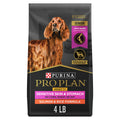 Purina Pro Plan Sensitive Skin & Stomach Dry Dog Food, Senior, 4 lb Bag