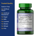 Puritan's Pride Premium Bilberry Fruit Extract 250mg, 180 Softgels