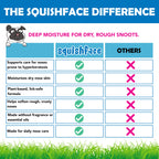 Squishface Dog Lick Safe Nose Balm for Hyperkeratosis & Dry Cracked Snouts