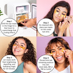 Buy now grace & stella Award Winning Under Eye Mask - Gifts for Women - Reduce Dark Circles, Puffy Eyes, Wrinkles, Under Eye Patches - Birthday, Bachelorette Party Favors - Vegan Self Care (24 Pairs, Pink) at indiglob india