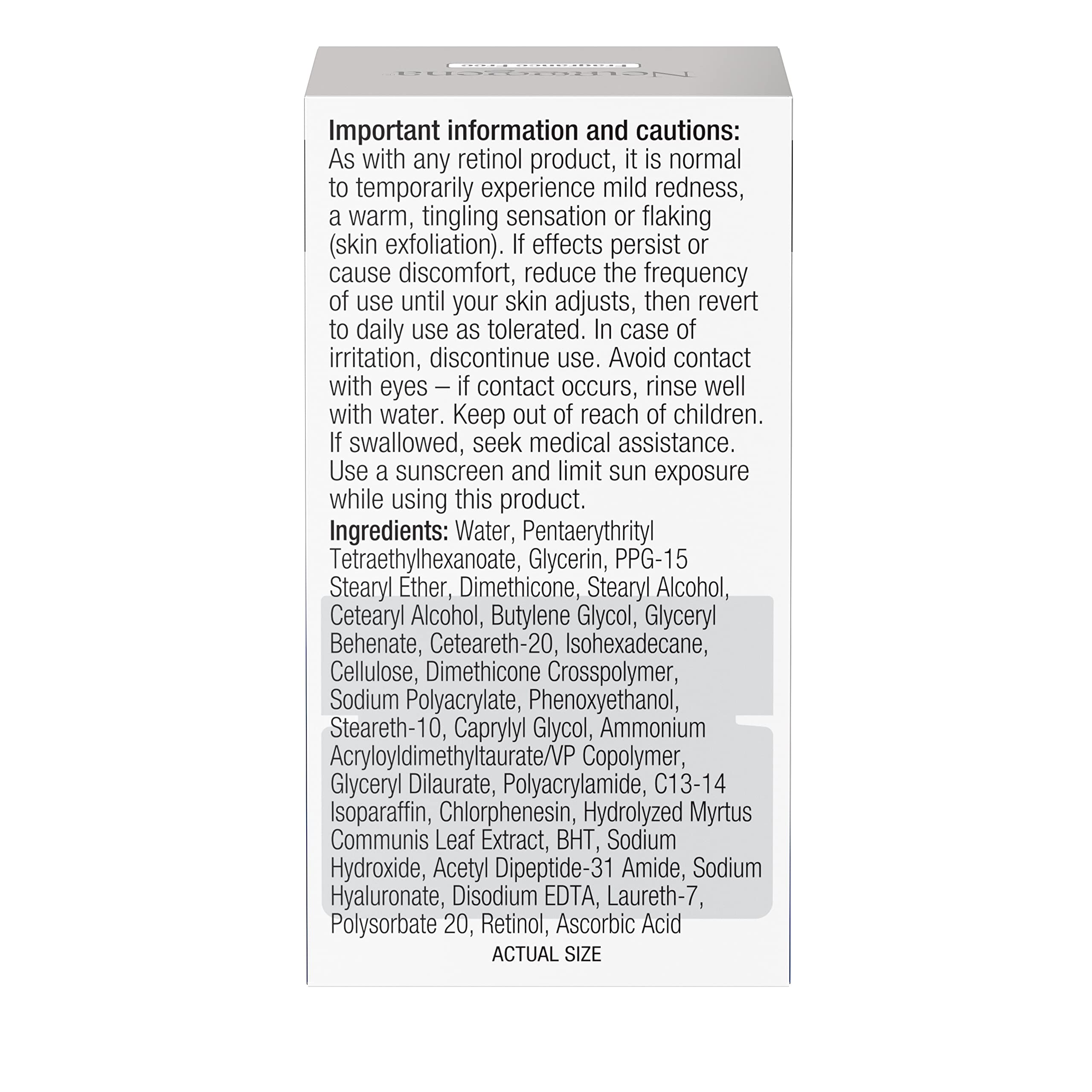Buy now Neutrogena Rapid Wrinkle Repair Retinol Pro+ Anti-Wrinkle Eye Cream, Targeted Eye Cream for Wrinkles & Dark Circles, Formulated without Fragrance, Dyes, Phthalates, and Parabens, 0.5 oz at indiglob india