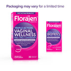 Florajen Women’s Probiotic with Cranberry, 30 Capsules | Prebiotic for Vaginal, Digestive, & Immune Support, Gut & Urinary Health, Vegan, Gluten-Free, Daily Wellness