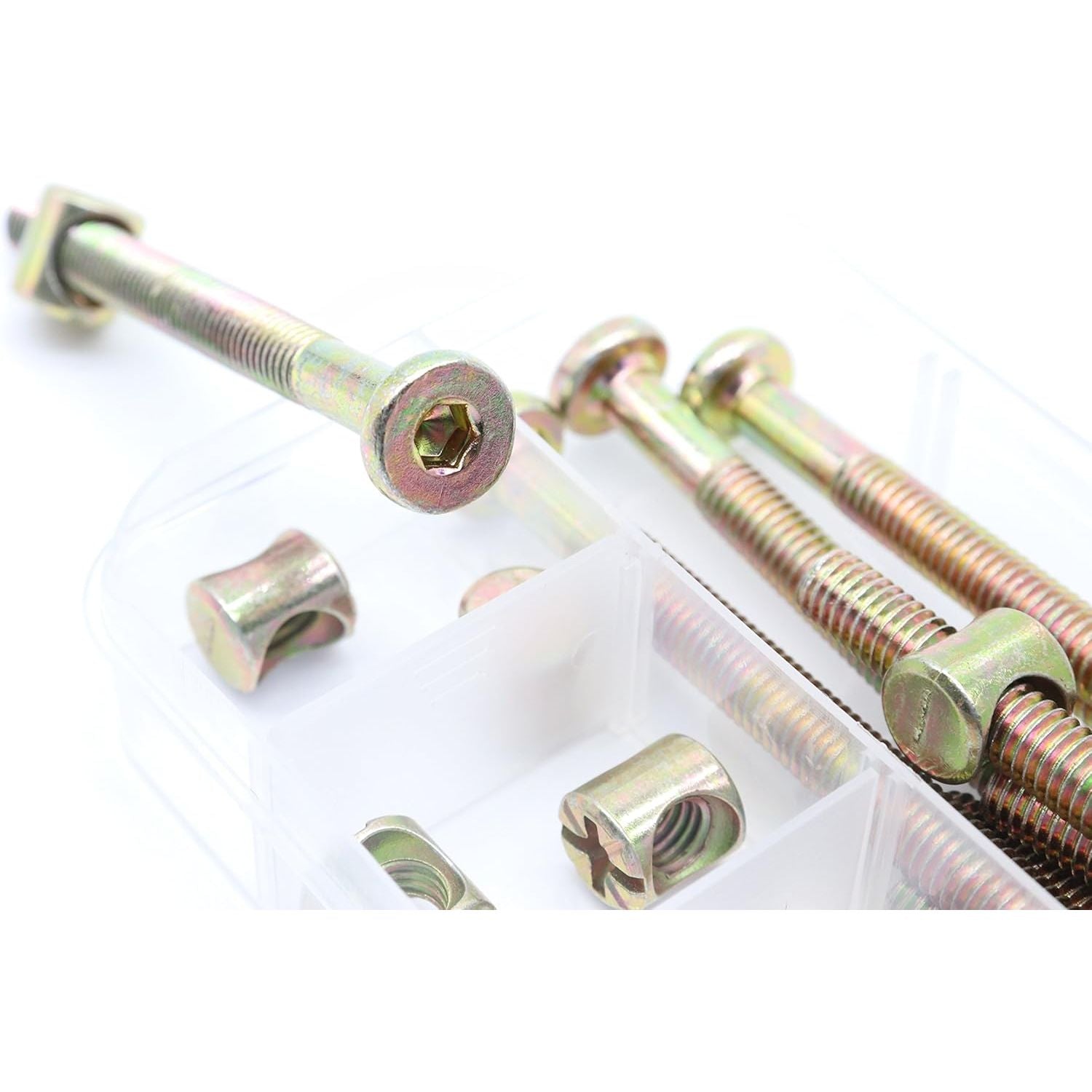 Buy now binifiMux 10-Pack M6 x 90mm Hex Allen Head Furniture Crib Baby Bed Bolt and Barrel Nuts, for Bunk Bed Chairs Cots Headboard 10-Pack M6 x 70mm at indiglob india