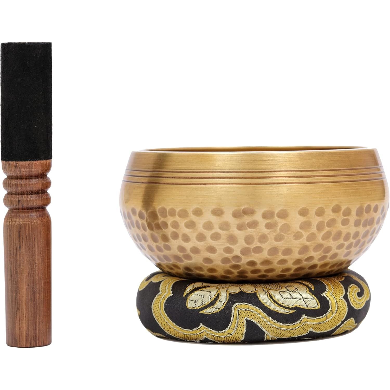 Buy now Tibetan Singing Bowls Set~ Meditation Sound Bowl hand Hammered in Nepal For Yoga, Meditation, Mindfulness, Healing & Chakra balancing~ (3 inch) 4 inch at indiglob india