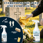 Headstone Cleaner for Graves, Effectively Removes Tough Moss & Dirt Stains