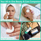 300PCS Cotton Rounds - Lint Free Cotton Pads for Face & Makeup Removal