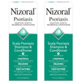 Nizoral Psoriasis Shampoo & Conditioner, 11 Oz, Gentle Scalp Treatment | Relieves Itching and Flaking, Redness and Scaling Effective Scalp Psoriasis Shampoo with Salicylic Acid and Tea Tree Oil