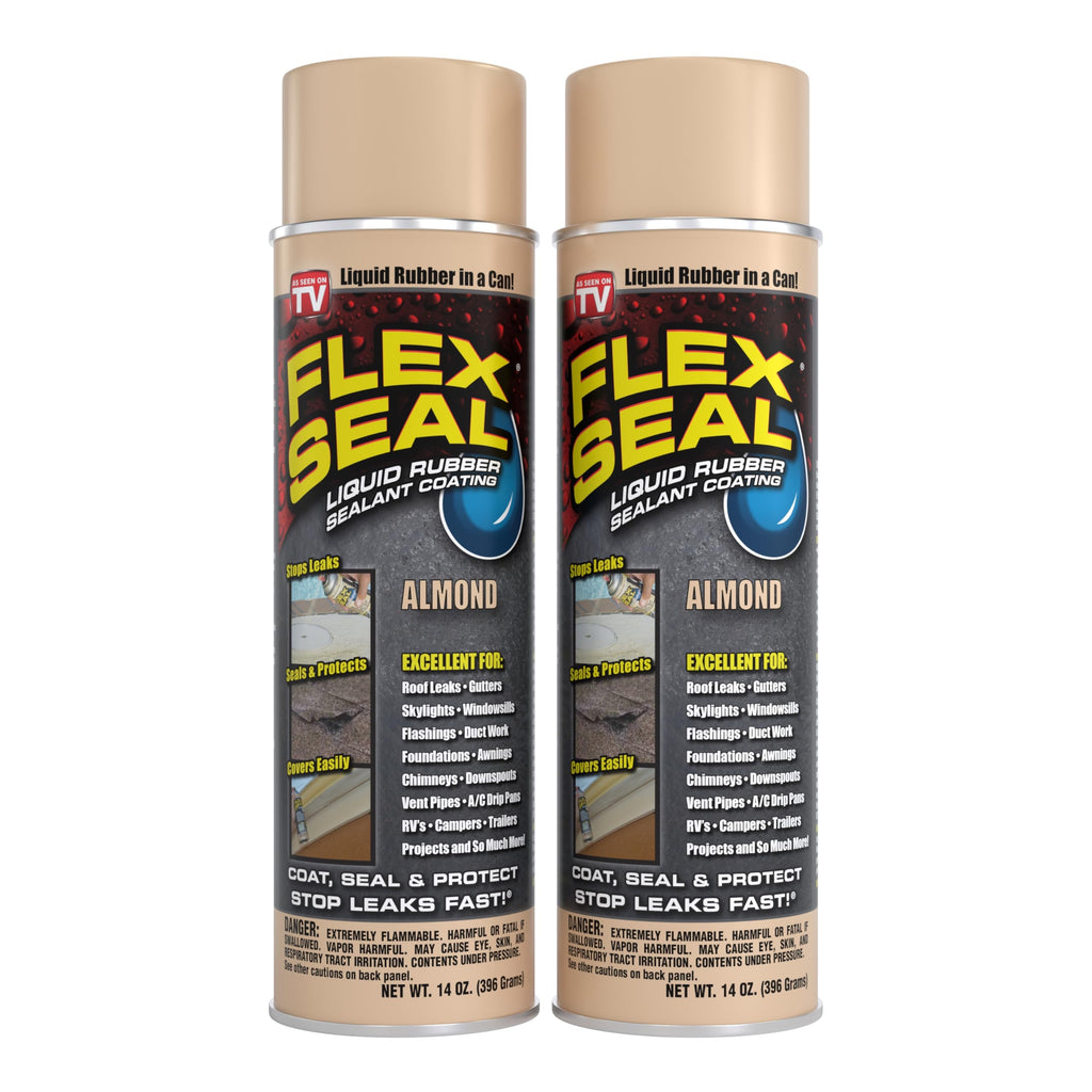 Buy now Flex Seal, 14 oz, Clear, Stop Leaks Instantly, Transparent Waterproof Rubber Spray On Sealant Coating, Perfect for Gutters, Wood, RV, Campers, Roof Repair, Skylights, Windows, and More at indiglob india