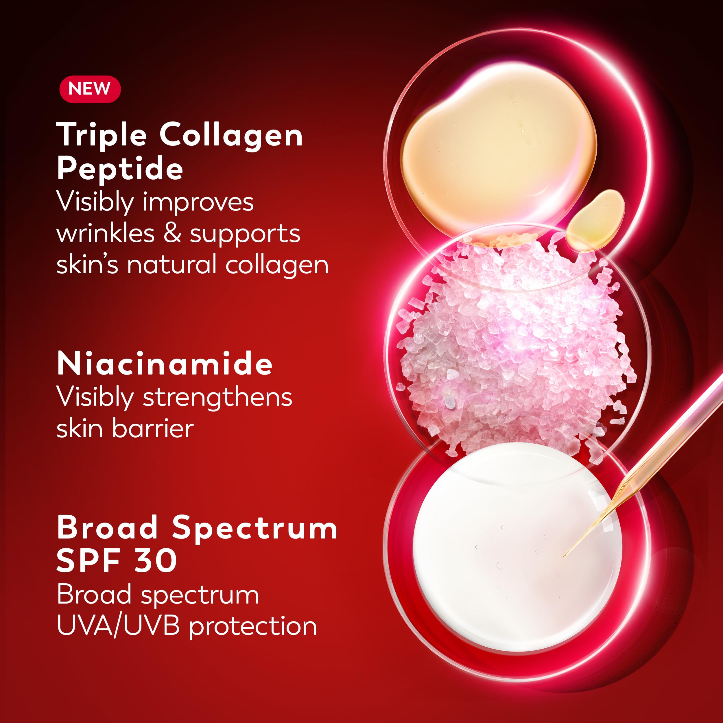 Olay Regenerist Advanced Anti-Aging Face Moisturizer Lotion for All Skin Types, Micro-Sculpting Lotion with Broad Spectrum SPF 30, Reduces Wrinkles, Firms and Plumps Skin, Dermatologist Tested, 1.7 oz