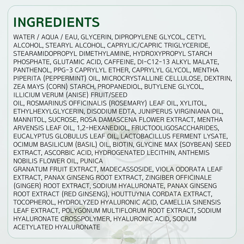 LABO.H Scalp Strengthening Capsule Conditioner for Hair Growth & Anti-Loss | Vegan Treatment with Vitamin C, Biotin, Caffeine and Rosemary Oil, Instant Softening & Nourishing, Korean, 7.43 Fl. oz.