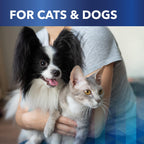 Clenz-A-Dent ProDen PlaqueOff Oral Health Flakes for Dogs and Cats, VOHC Accepted, Supports Plaque & Tartar Control, Freshens Breath, Natural Seaweed Formula, 40 g