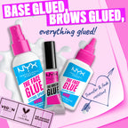 NYX PROFESSIONAL MAKEUP The Face Glue Setting Spray, Transfer-Resistant Waterproof Setting Spray, Up to 24HR Make Up Wear