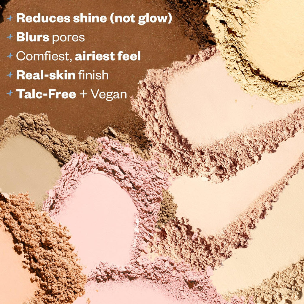 Buy now Kosas Cloud Set Face Setting Powder - Smoothing Shine Control, Soft, Sheer Translucent Makeup Finish, Portable & Long-Lasting Loose Pressed Baking Powder - Feathery (Sheer Light Medium) at indiglob india