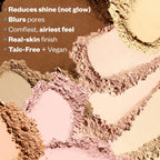 Buy now Kosas Cloud Set Face Setting Powder - Smoothing Shine Control, Soft, Sheer Translucent Makeup Finish, Portable & Long-Lasting Loose Pressed Baking Powder - Comfy (Sheer Medium) at indiglob india