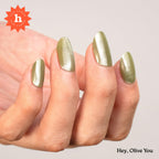 Heyhae Semi Cured Gel Nail Strips - Hey, Olive You