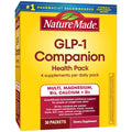 Nature Made GLP-1 Companion Health Pack, 30 Count | Nutritional Support for Weight Loss Diets, Multivitamin for Women and Men, Magnesium, Calcium, Vitamin D & B12, 30 Packets