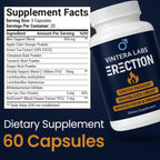Fast Acting Male Enhancing Pills for Performance, lntimacy, Blood Flow, Hardness | Helps Boost Confidence, Semen Volume Booster, Load & Size, 60 Capsules