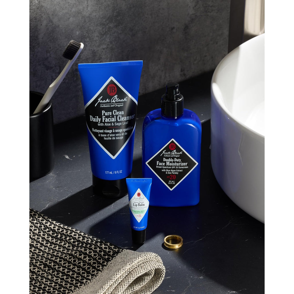 Buy now Jack Black Intense Therapy Lip Balm, 0.25-Oz. – SPF 25 Sun Protection, Lip Moisturizer, Hydrating Lip Balm with SPF, Lip Sunscreen at indiglob india
