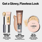 Buy now Revlon PhotoReady Candid Glow Moisture Glow Anti-Pollution Foundation with Vitamin E and Prickly Pear Oil, Anti-Blue Light Ingredients, without Parabens, Pthalates, and Fragrances, Medium Beige, 0.75 oz at indiglob india