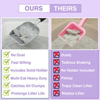 Metal Cat Litter Scoop, Cat Scooper, Metal Litter Scooper, Poop Scoop