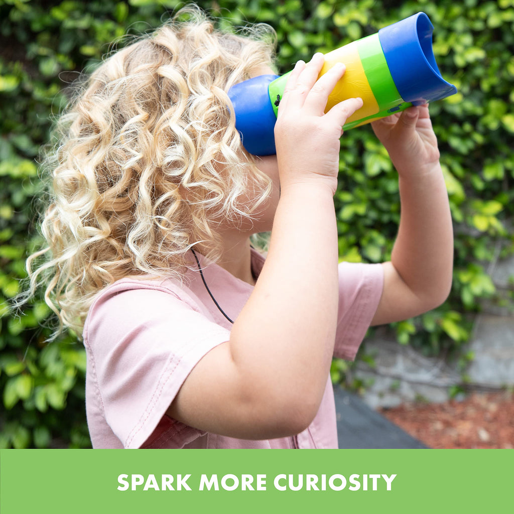 Buy now Educational Insights GeoSafari Jr. Kidnoculars, Binoculars for Toddlers & Kids, Easter Basket Stuffers for Kids, Gift for Toddlers Ages 3+ at indiglob india