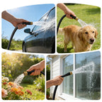 Garden Hose 50FT, Non-Expanding Water Hose Ultra Lightweight