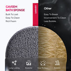 Exfoliating Body Scrubber, Bath and Body Scrub Buffer, Body Exfoliator for Remove Dead Skin, Gentle and Rough Lightweight Sponge for Shower (2 Pack)