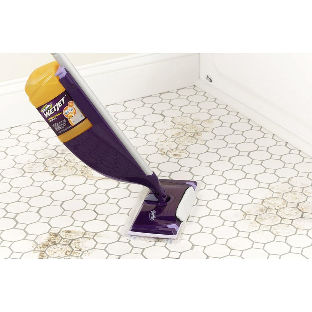 Buy now Swiffer WetJet Multi-Purpose Floor Cleaner Solution Refill Open Window Fresh Scent 1.25L, Pack of 6 at indiglob india