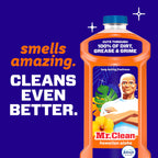 Mr. Clean All Purpose Cleaner, Mop Soap, Floor Cleaner for Mopping Home, Bathroom, & Kitchen, Cleaning Liquid for Mop & Bucket, Cleaning Supplies, Multi-Surface Dilutable, Hawaiian Aloha, 41oz