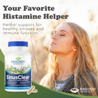 RidgeCrest Herbals SinusClear Mullein Sinus, Nasal and Immune Support 60 Ct