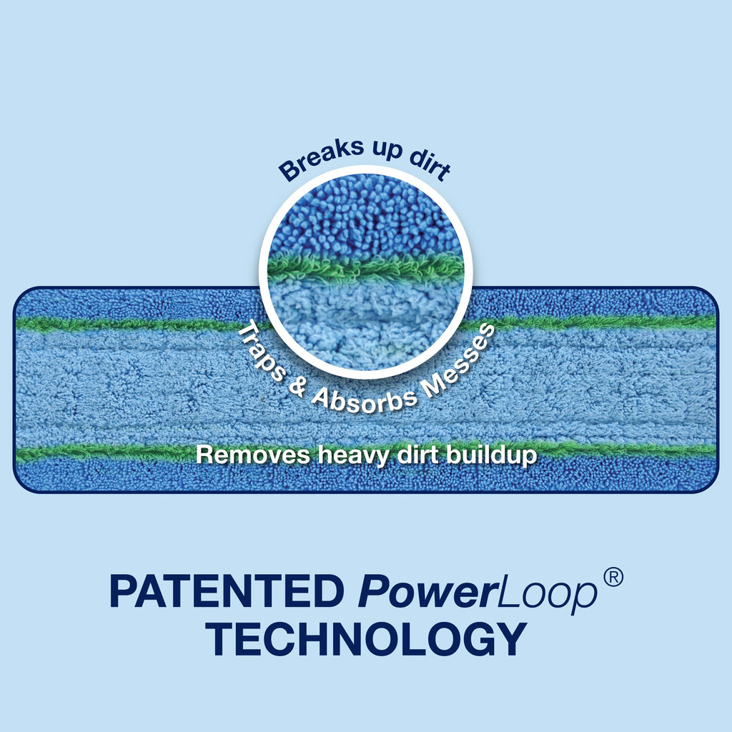 Buy now Bona Mop Microfiber Deep Cleaning Pad for Hardwood & Hard Surface Floors - 1-Pack - For Use With Bona Mops - Dual Zone Cleaning at indiglob india