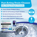 Dr. Pooper Drain Cleaner & Maintenance – Grease Trap & Pipe, Septic Safe