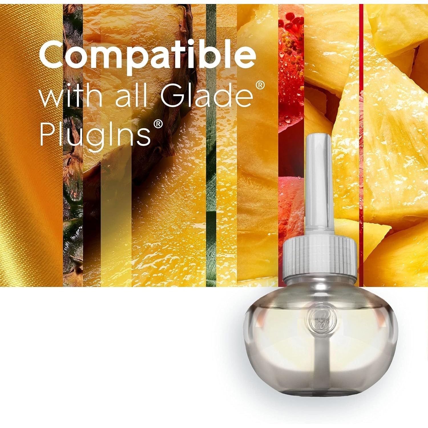 Buy now Glade PlugIns Refills Air Freshener Starter Kit, Hawaiian Breeze, Scented and Essential Oils for Home and Bathroom, 0.67 Fl Oz, 1 Warmer + 1 Refill at indiglob india