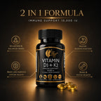 Cocó March N.M.D Vitamin D3+K2 10,000 IU - High Potency, 4 Month Supply