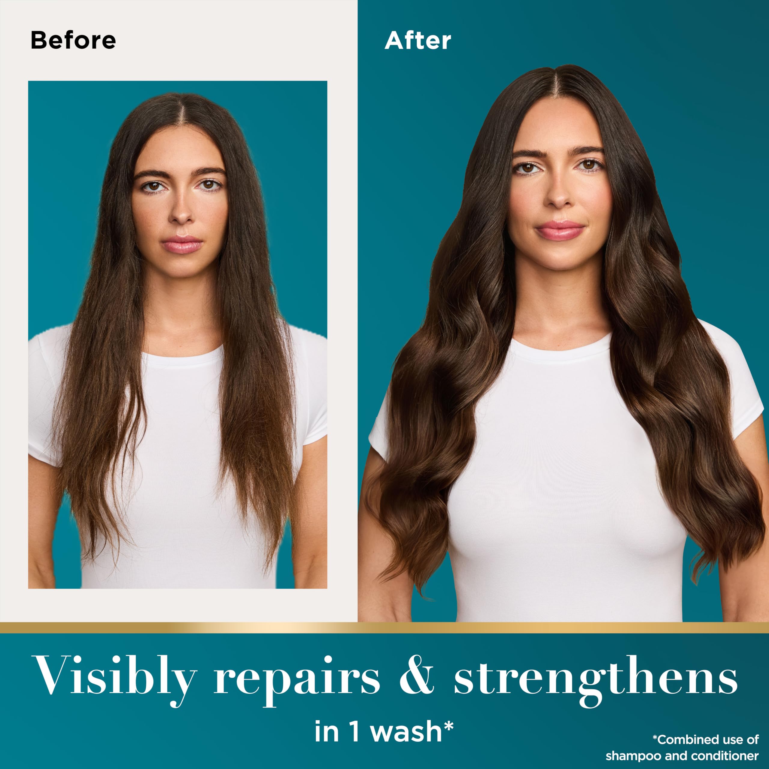 OGX Renewing + Argan Oil of Morocco Shampoo & Conditioner, 2 x 13 fl. oz