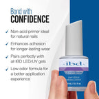 Buy now IBD LED/UV Bonder â€“ Nail Primer for Gel Polish and Acrylic Nails, Nail Bonder for Long-Lasting Adhesion, 0.5 oz at indiglob india