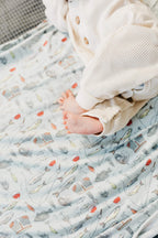 Buy now Copper Pearl Large Premium Knit Baby Swaddle Receiving Blanket Trout at indiglob india