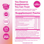 Pink Stork Hormone Balance Multivitamin for Women, 60 Vegan Capsules