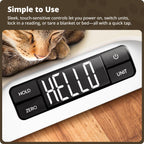 Greater Goods Wiggle-Proof Digital Pet Scale for Cats, Dogs & Small Animals