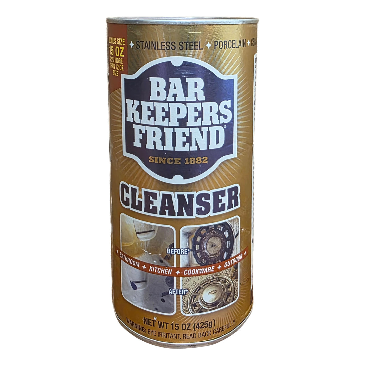 Bar Keepers Friend® Cleanser & Polish: 15 OZ
