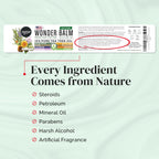 Puriya Wonder Balm, Extra Strength Itch Relief and Skin Comfort for Athletes and Active Professionals, Plant-Based Cream Soothes Rash, Ringworm, Dry, Irritated Skin on Feet, Groin and Body (2 oz)